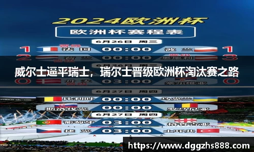威尔士逼平瑞士，瑞尔士晋级欧洲杯淘汰赛之路