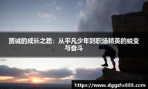 贾诚的成长之路：从平凡少年到职场精英的蜕变与奋斗